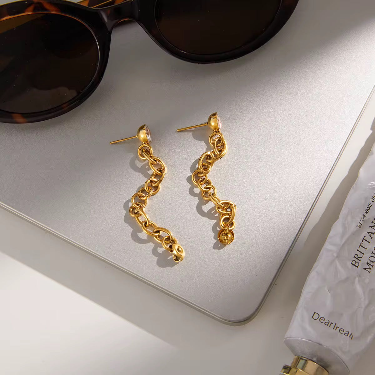 SET ORECCHINI E CUFF SOY