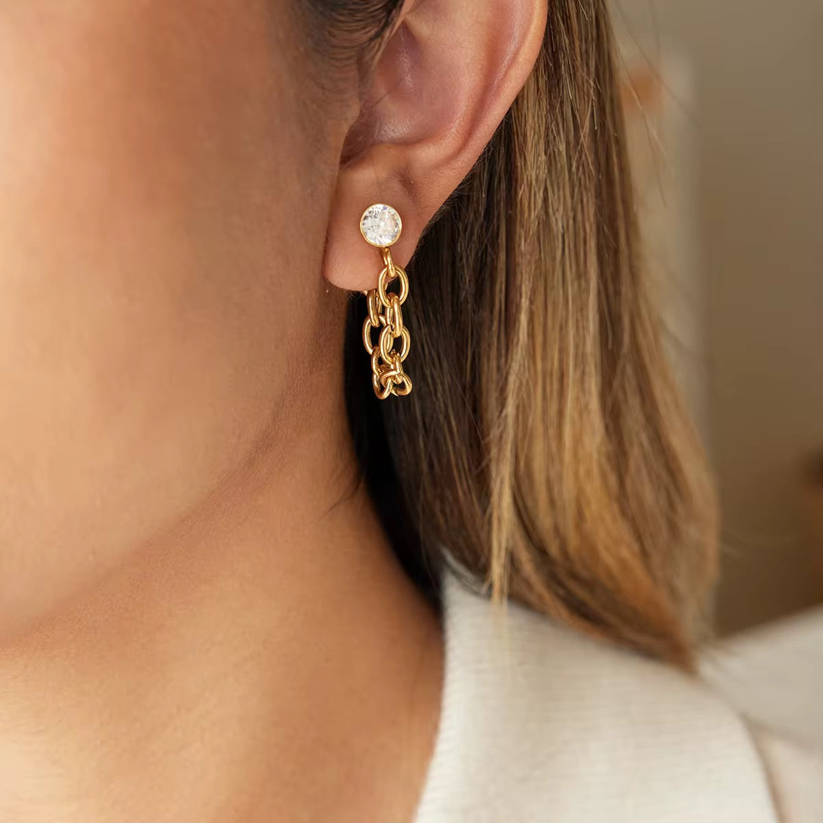 SET ORECCHINI E CUFF SOY