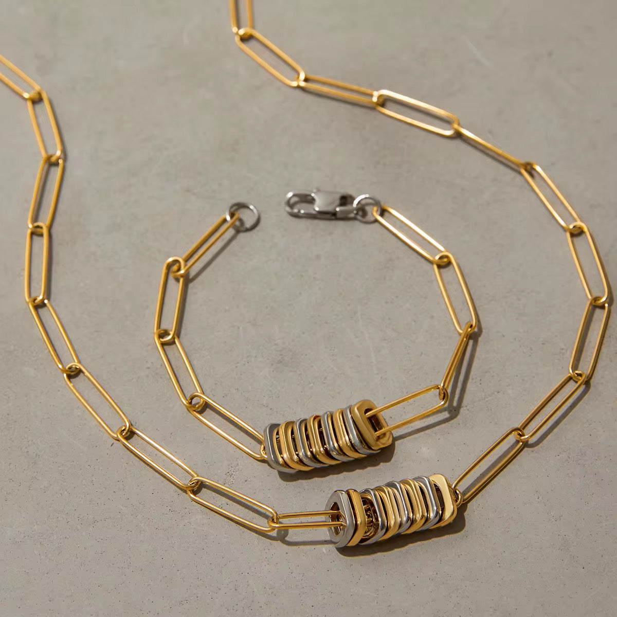 SET COLLANA E BRACCIALE CLEO