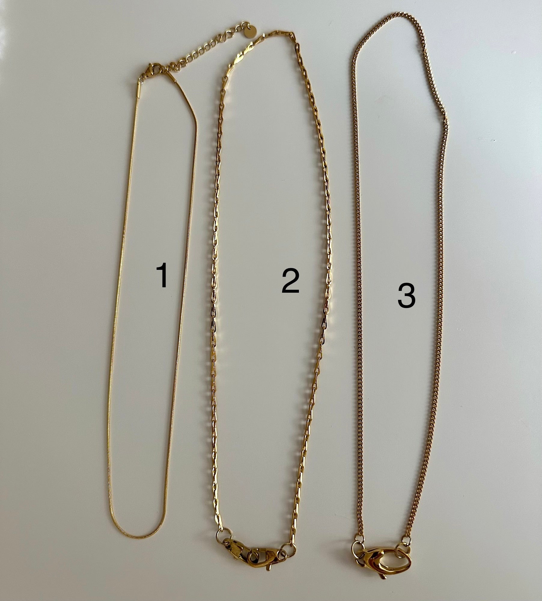 CATENA CORTA SOTTILE