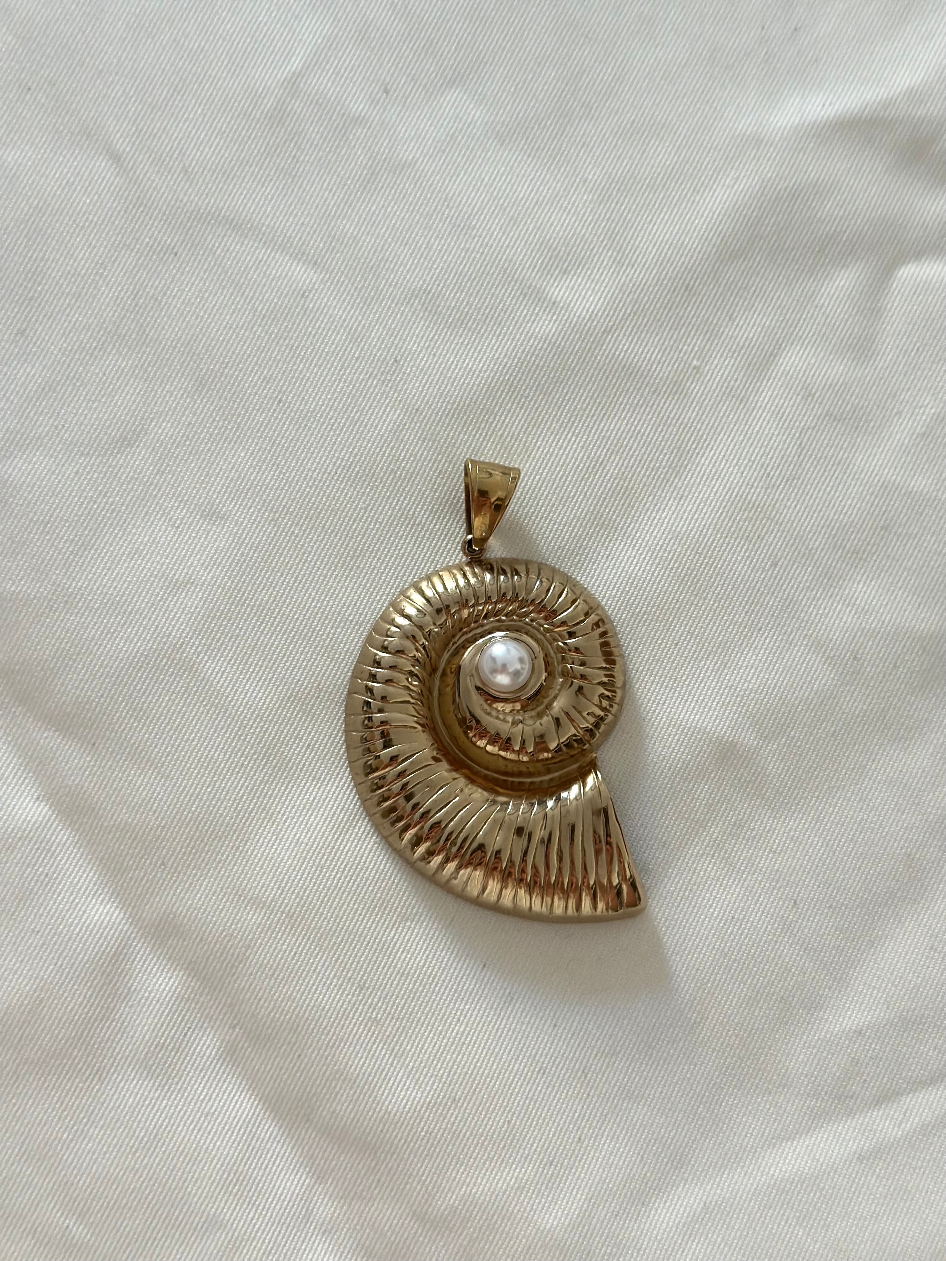 CIONDOLO CONCHIGLIA NAUTILIUS