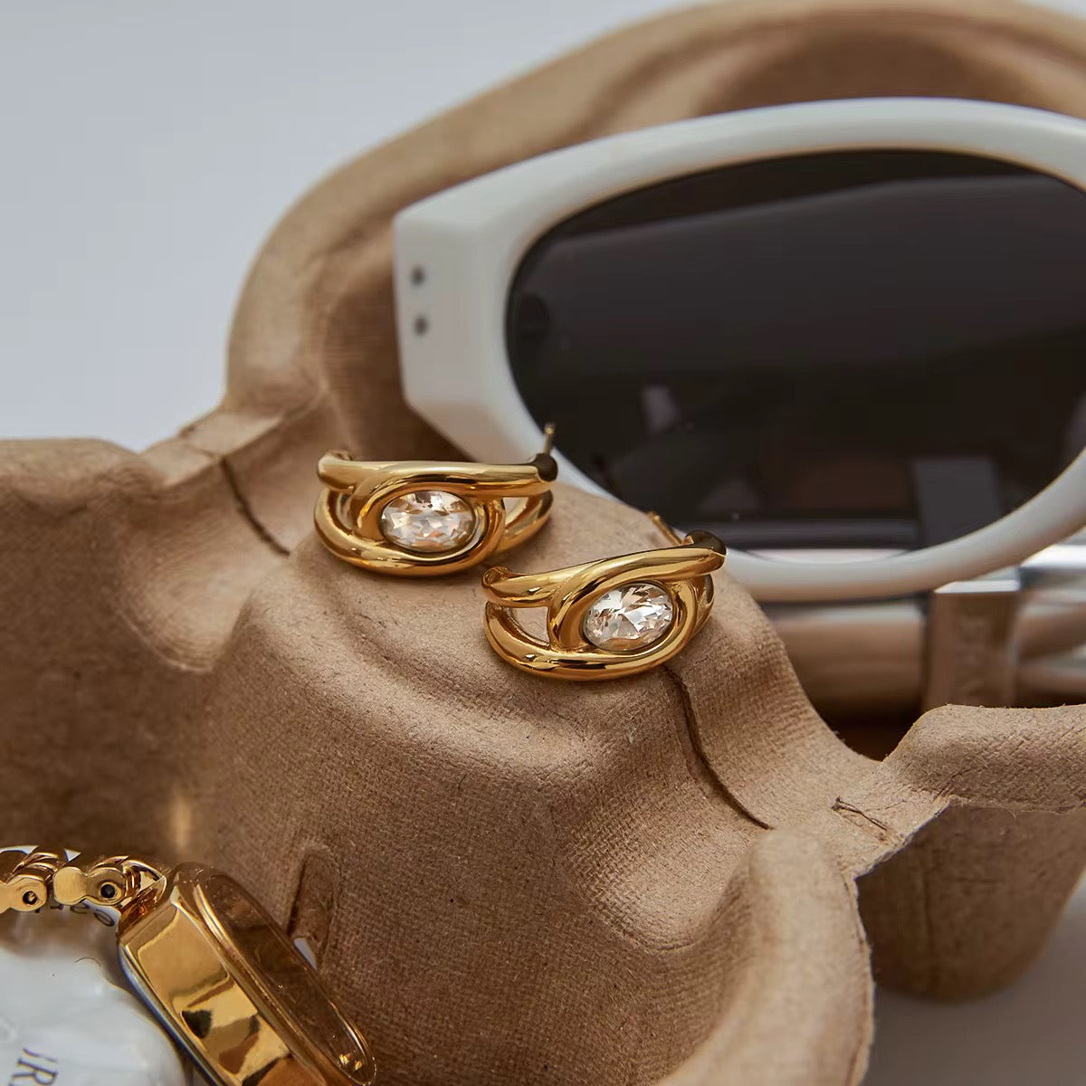 SET ORECCHINI + 2 CUFF