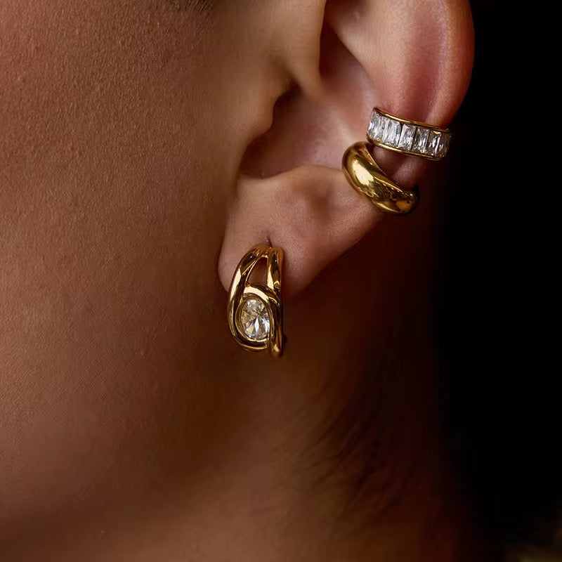 SET ORECCHINI + 2 CUFF