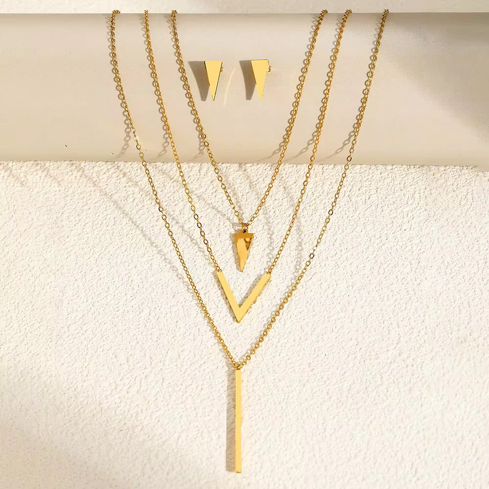 SET COLLANA+ ORECCHINI PIA